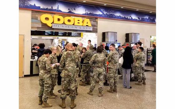 Photo Of Service members and their families in Japan and South Korea can soon enjoy a taste of home with Qdoba Mexican Eats opening at Exchanges at Kadena AB, Camp Foster and USAG Humphreys. 