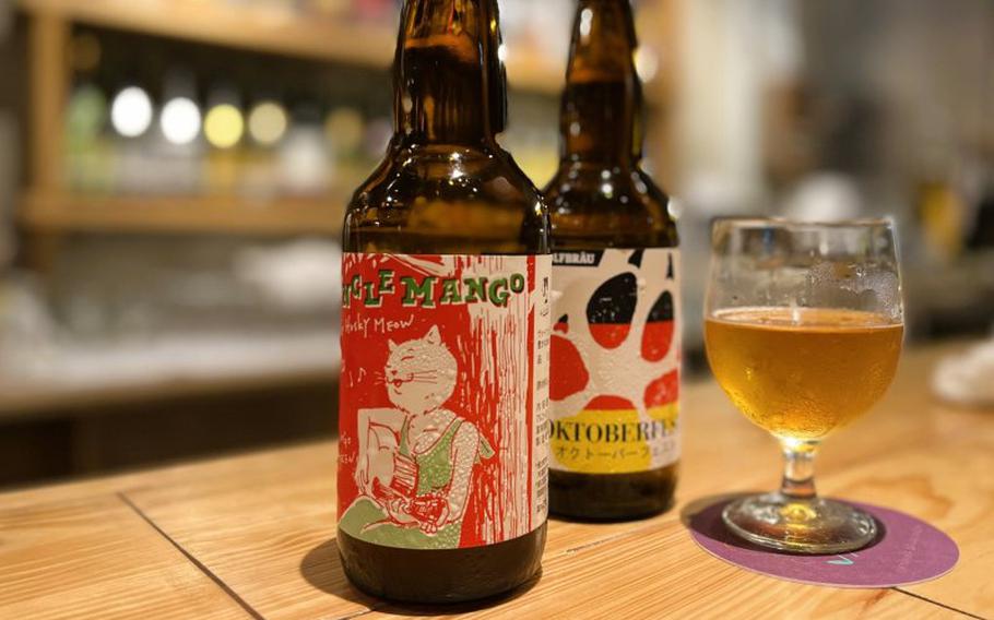 Mango Beer and dozens of craft beer, why not let the wait staff pick one for you?