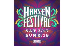 Flyer promoting Hansen Festival, which says the festival will be held on February 15 and 16.