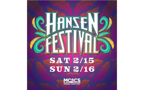 Flyer promoting Hansen Festival, which says the festival will be held on February 15 and 16.