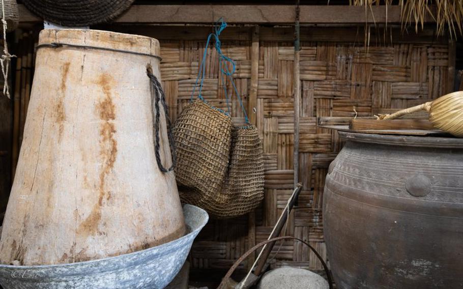 When Mrs. Nae Ikema built her current museum, she received steamers from local residents. Those steamers were in every home in the 1950s because everyone produced their own miso and soy sauce.