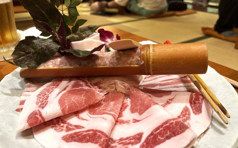 Agu pork is elevated to the next level, by sourcing pigs that are raised on a diet of Bunashimeji Mushrooms, which has a buttery and nutty flavour