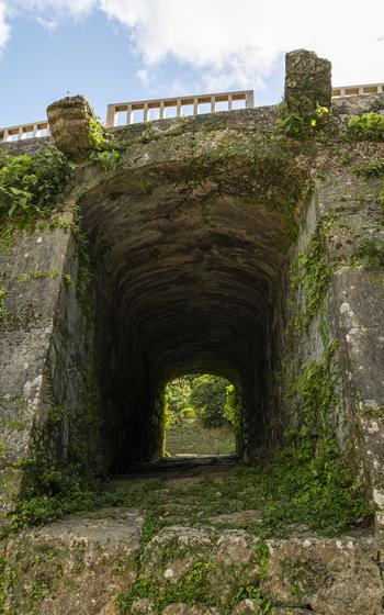 a bridge near Ryutan Pond