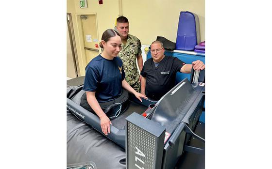 U.S. Naval Hospital Okinawa is Using State-of the-Art Space Age Equipment to Get our Sailors and Marines Back in the Fight Faster than Ever Before!