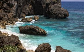 One of the beaches o Yongaguni.