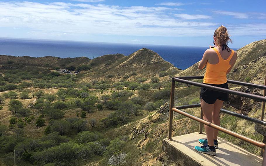 For a view beyond Waikiki Beach and the surrounding tropics of the island, a visit to Diamond Head 760 feet above is a must. This tuff crater is an iconic landmark of the islands and is a favorite for hikers thanks to the breathtaking vistas it offers. (Photos by Miyuki Takiguchi and Denisse Rauda)