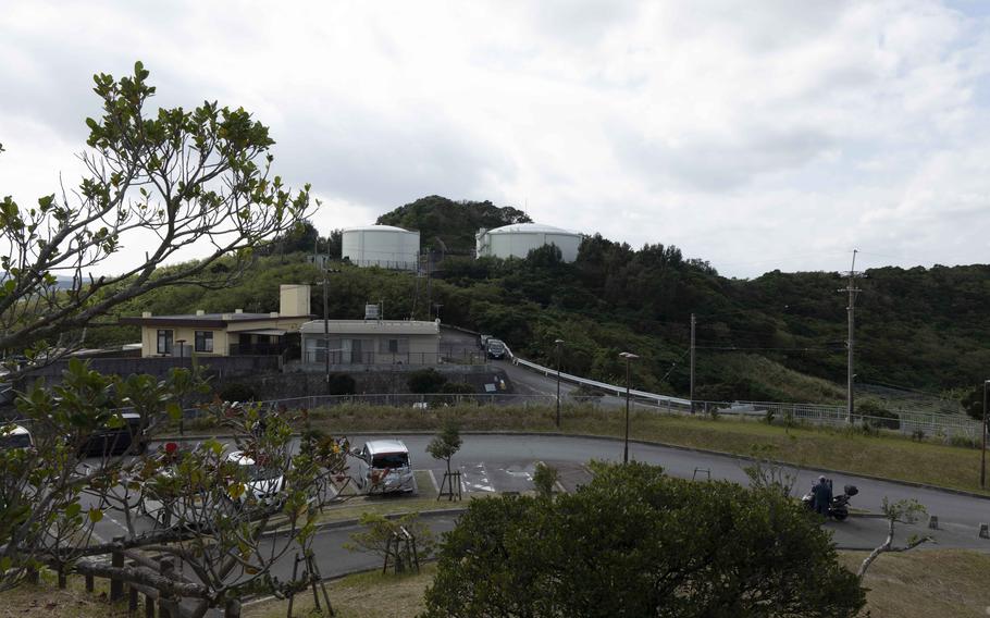 A view of Takatsukazan from Motobu Park