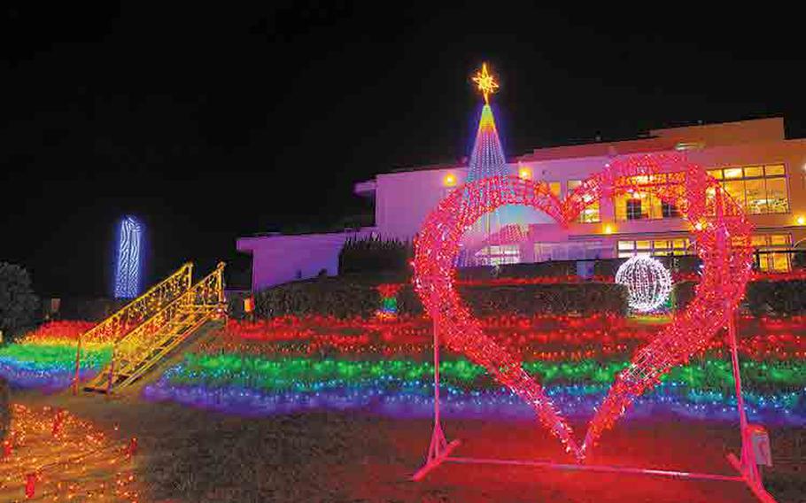 illumination of Star Dust Fantasia at Kanucha Resort